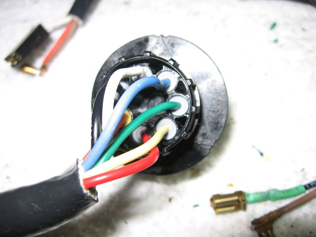 Headlight wiring repair